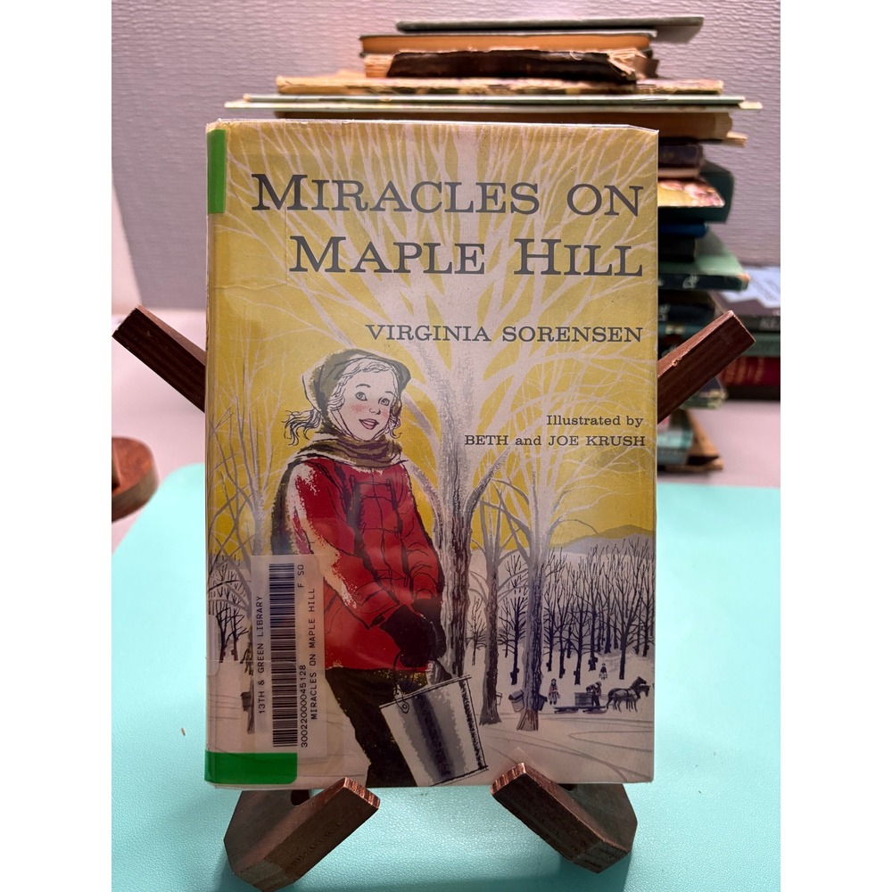 1956 Miracles on Maple Hill Virginia Sorensen Newbery Medal Vintage‎ Hardcover
